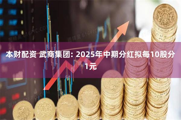 本财配资 武商集团: 2025年中期分红拟每10股分1元