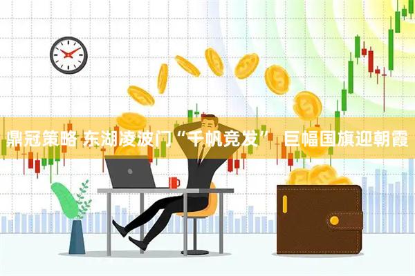鼎冠策略 东湖凌波门“千帆竞发”  巨幅国旗迎朝霞
