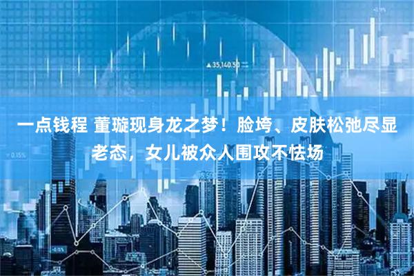 一点钱程 董璇现身龙之梦！脸垮、皮肤松弛尽显老态，女儿被众人围攻不怯场